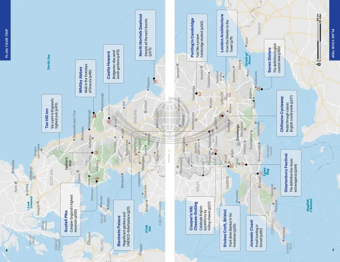 Anglia / England. Przewodnik wydawnictwa Lonely Planet. Przykładowe strony 2