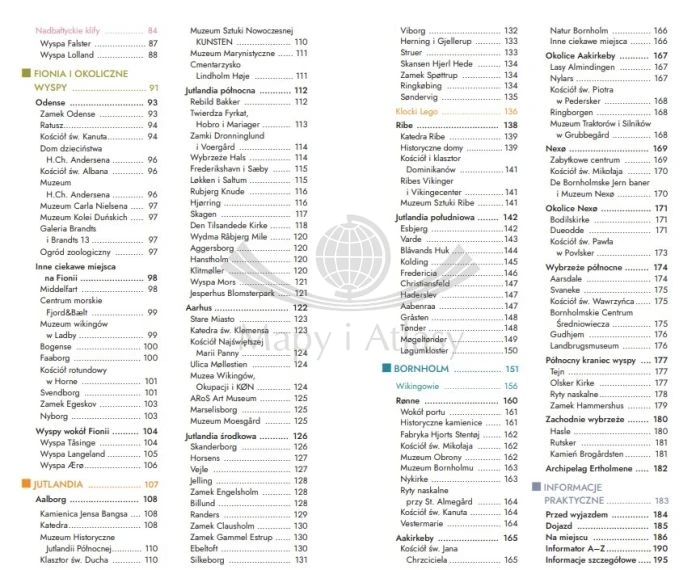 Dania. Przewodnik travelbook wydawnictwa Bezdroża. Spis treści 2