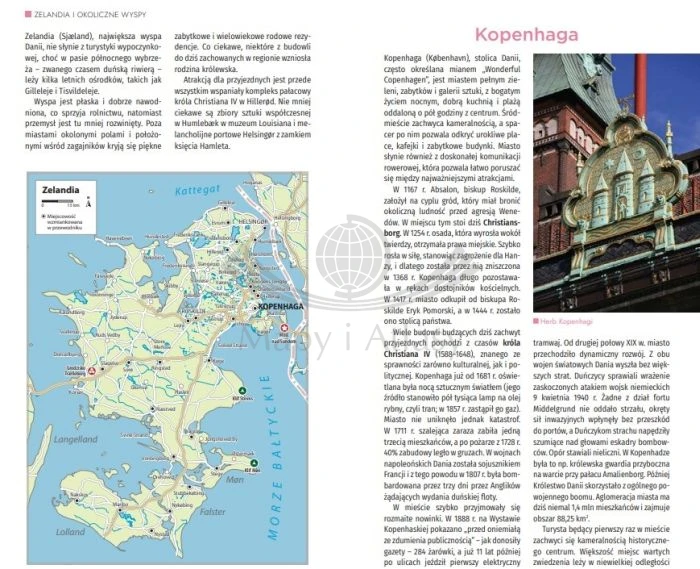 Dania. Przewodnik travelbook wydawnictwa Bezdroża. Przykładowe strony 2