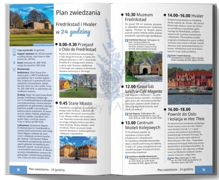 Norwegia. Przewodnik Lajt wydawnictwa Pascal. Przykładowe strony 2