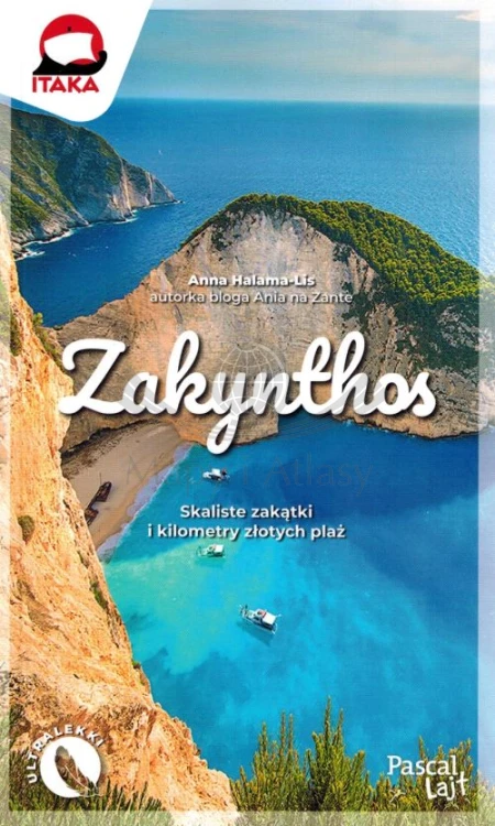 Zakintos / Zakynthos. Przewodnik Lajt wydawnictwa Pascal. Okładka