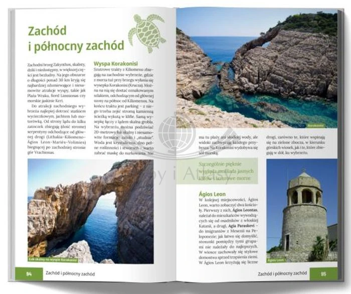 Zakintos / Zakynthos. Przewodnik Lajt wydawnictwa Pascal. Przykładowe strony 4
