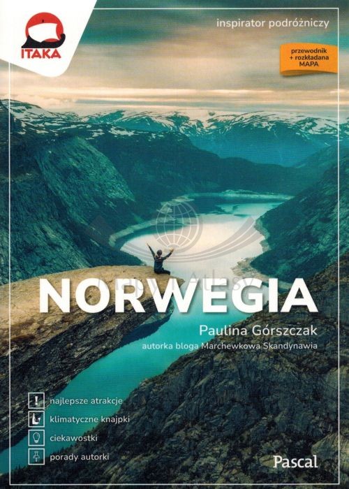 Norwegia. Inspirator Podróżniczy. Przewodnik + mapa. Wyd. 2026. Pascal