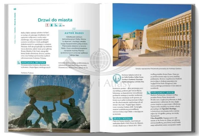 Malta i Gozo. Inspirator Podróżniczy. Przewodnik wydawnictwa Pascal. Przykładowe strony 3