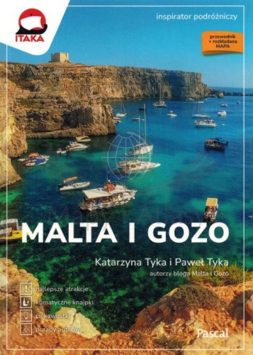 Malta i Gozo. Inspirator Podróżniczy. Przewodnik wydawnictwa Pascal. Okładka