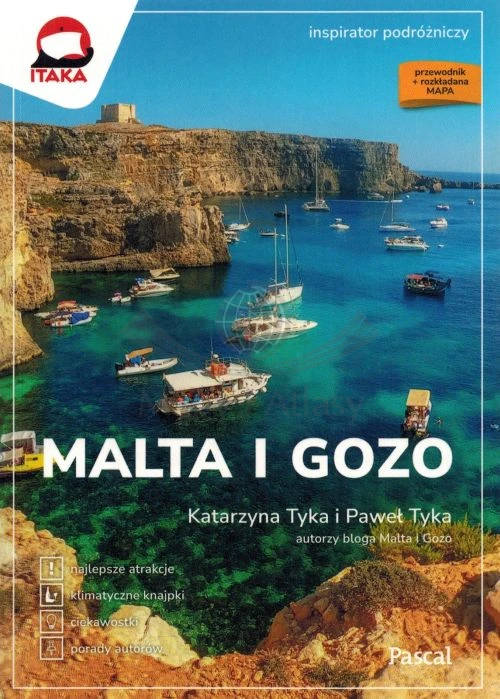 Malta i Gozo. Inspirator Podróżniczy. Przewodnik wydawnictwa Pascal. Okładka