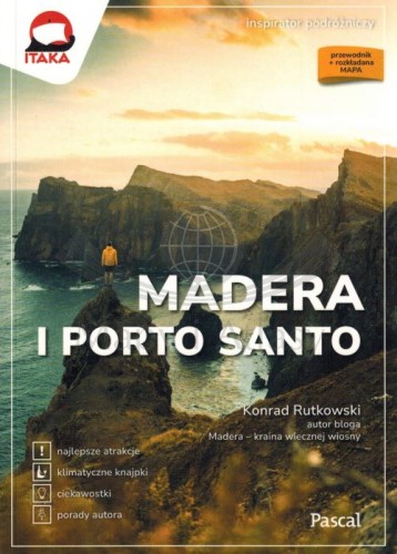 Madera i Porto Santo. Inspirator Podróżniczy. Przewodnik wydawnictwa Pascal. Okładka
