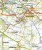 Kazimierz Dolny i okolice 1:40 000. Laminowana mapa rowerowa Velo wydawnictwa Galileos. Fragment 2