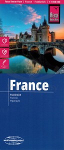 Francja 1:1 000 000. Wodoodporna mapa samochodowo-turystyczna wydawnictwa Reise Know-How. Okładka