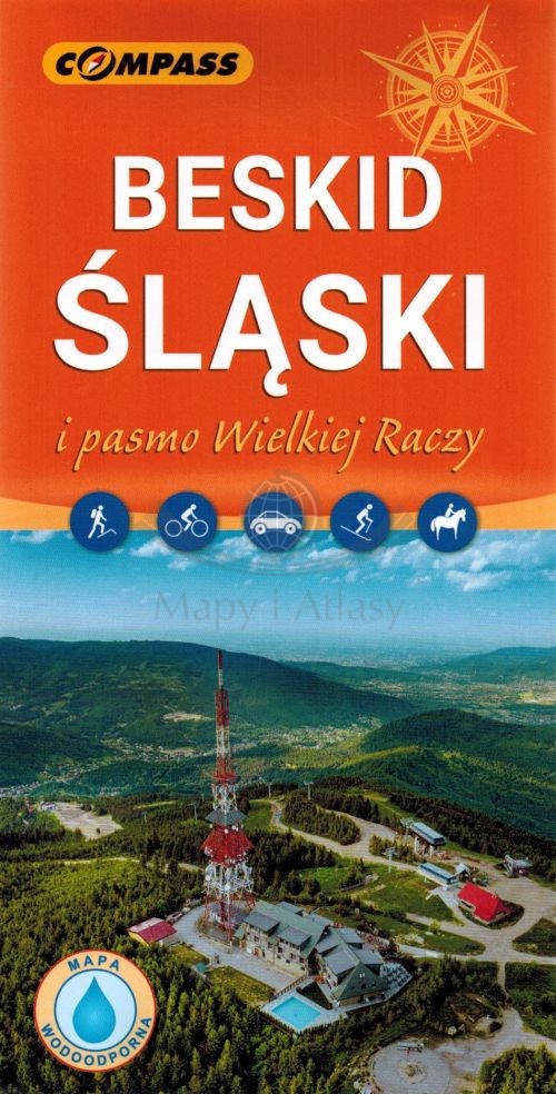 Beskid Śląski i pasmo Wielkiej Raczy 1:50 000. Wyd. 2026. Laminowana mapa turystyczna. Compass