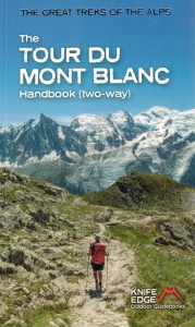 Tour du Mont Blanc. Przewodnik wydania IGN. Okładka