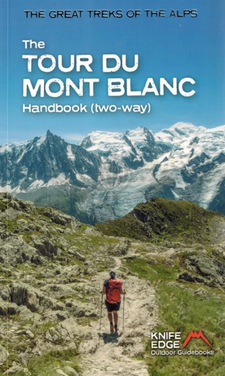 Tour du Mont Blanc. Przewodnik wydania IGN. Okładka