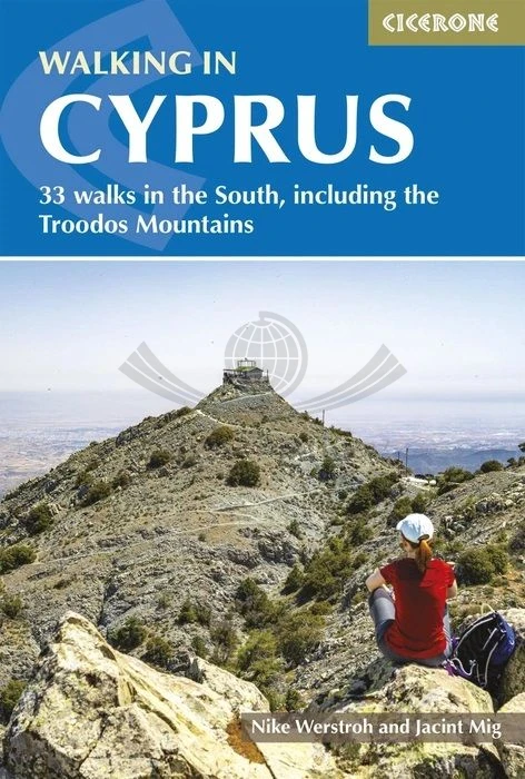 Cypr / Walking in Cyprus. Przewodnik wydawnictwa Cicerone. Okładka