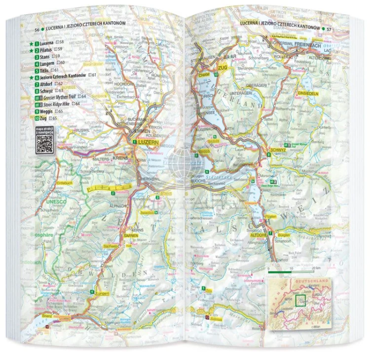 Szwajcaria. Przewodnik light + laminowana mapa. ExpressMap. Przykładowe strony 3