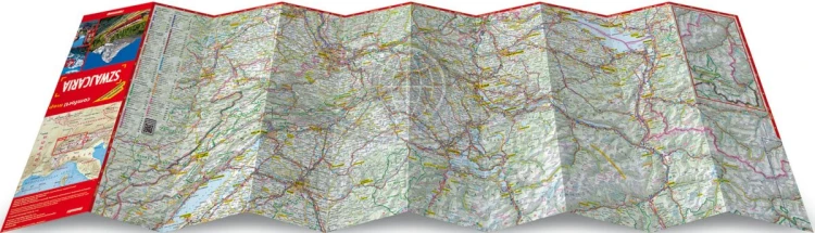 Szwajcaria. Przewodnik light + laminowana mapa. ExpressMap. Mapa