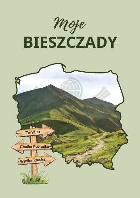 Książeczka "Moje Bieszczady" do zbierania pieczątek i notatnik. Wyd. 2026