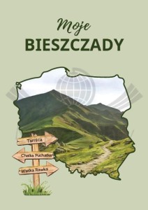 Książeczka "Moje Bieszczady" do zbierania pieczątek i notatnik. Okładka