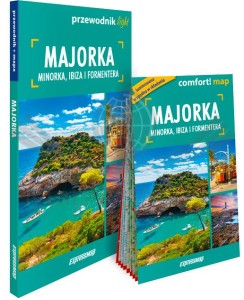 Majorka, Minorka, Ibiza, Formentera. Przewodnik light + laminowana mapa ExpressMap. Okładka
