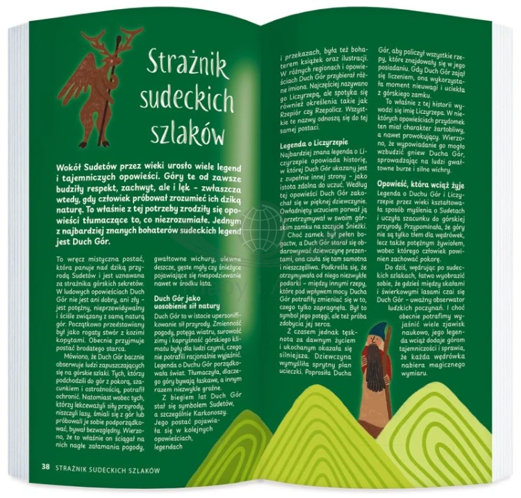 Sudeckie szlaki z dziećmi. Przewodnik. ExpressMap. Przykładowe strony 5