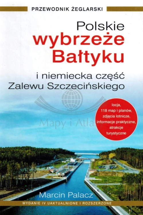 Polskie wybrzeże Bałtyku. Przewodnik żeglarski wydawnictwa Nautica. Okładka