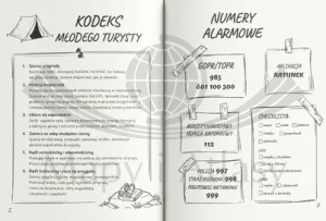 Korona Polskich Gór. Dziennik Młodego Zdobywcy. Bezdroża. Przykładowe strony 1
