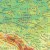 Polska. Dwustronna minimapa / podkładka pod mysz. Administracyjna i fizyczna - strona fizyczna (fragment 2)