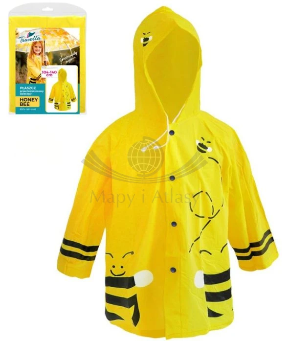 Płaszcz przeciwdeszczowy dziecięcy HONEY BEE - PSZCZOŁA