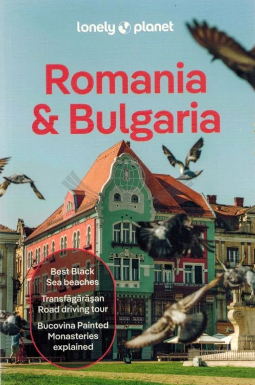 Rumunia i Bułgaria / Romania & Bulgaria. Przewodnik wydawnictwa Lonely Planet. Okładka