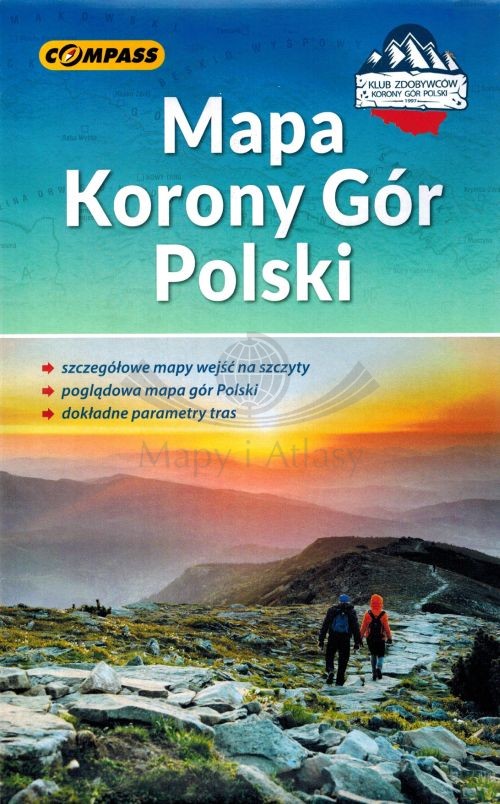 Korona Gór Polski. Mapa turystyczna. Wyd. 2026. Compass
