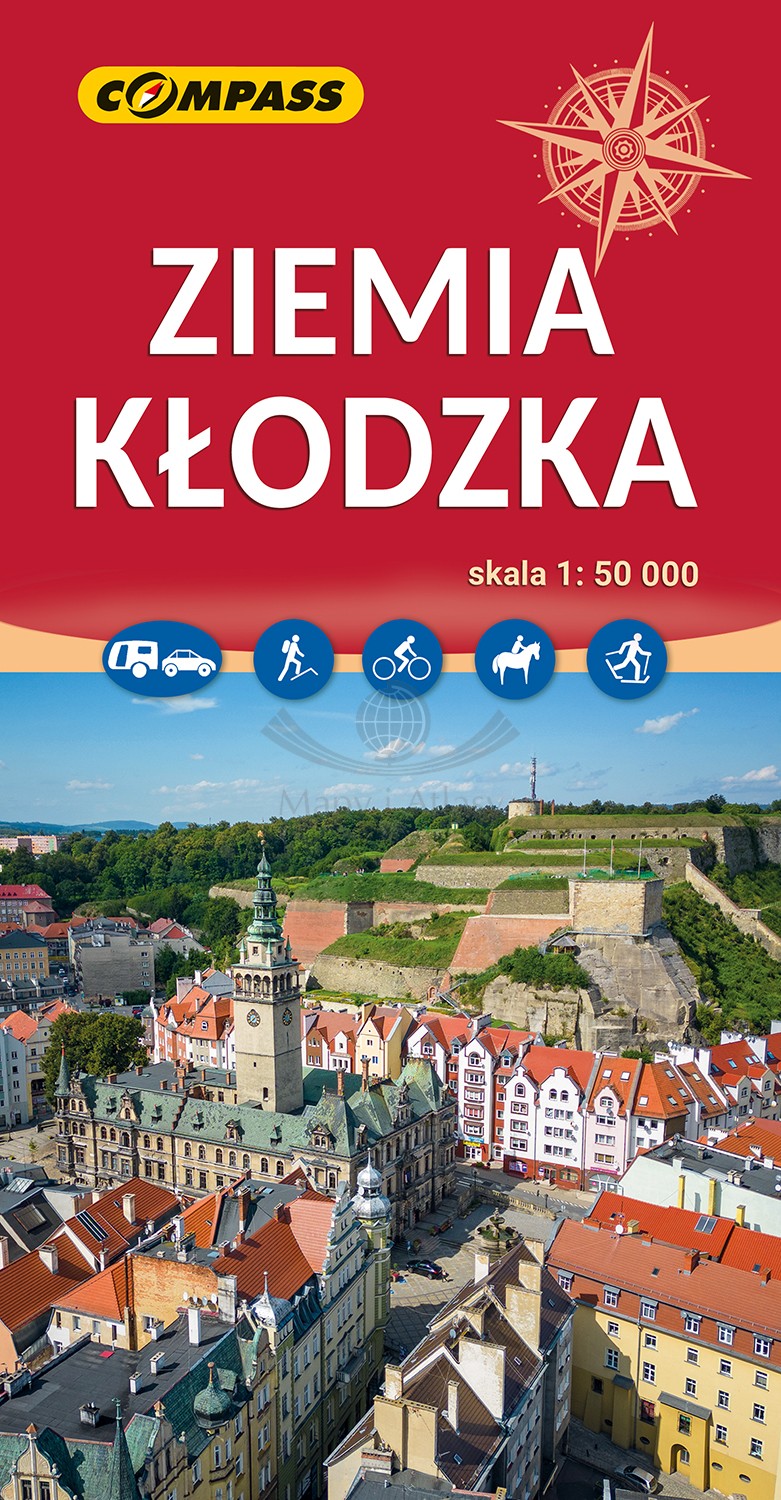 Ziemia Kłodzka 1:50 000. Mapa turystyczna. Wyd. 2026. Compass
