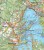 Bieszczady 1:50 000. Laminowana mapa turystyczna wydawnictwa Compass. Fragment 1