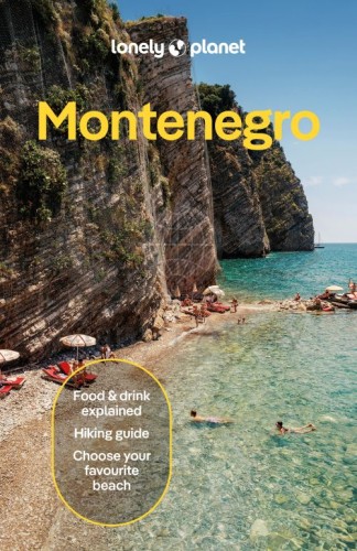 Czarnogóra / Montenegro. Przewodnik wydawnictwa Lonely Planet. Okładka