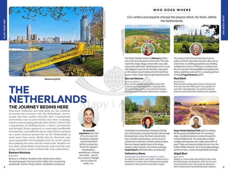 Holandia / The Netherlands. Przewodnik wydawnictwa Lonely Planet. Przykładowe strony 1