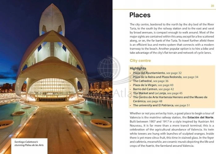 Wakencja. Przewodnik turystyczny wydawnictwa Rough Guides. Przykładowe strony 3
