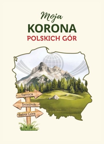 Książeczka "Moja Korona Polskich Gór" do zbierania pieczątek i notatnik
