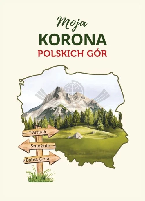 Książeczka "Moja Korona Polskich Gór" do zbierania pieczątek i notatnik
