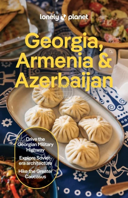 Gruzja, Armenia, Azerbejdżan. Przewodnik wydawnictwa Lonely Planet. Okładka