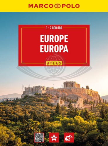 Europa 1:2 000 000 Atlas samochodowy Marco Polo okładka