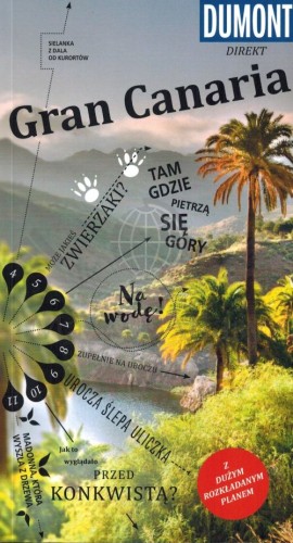 Gran Canaria. Przewodnik z mapą wydawnictwa Dumont. Okładka