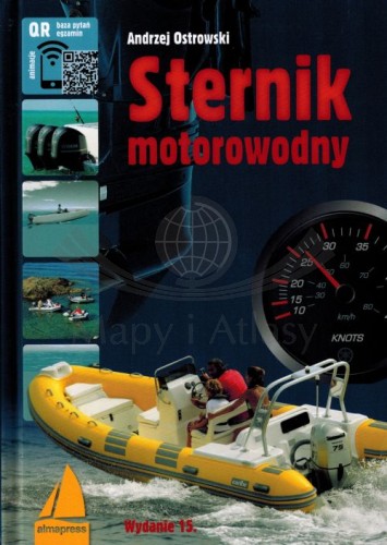 Sternik motorowodny. Podręcznik wydawnictwa Almapress. Okładka