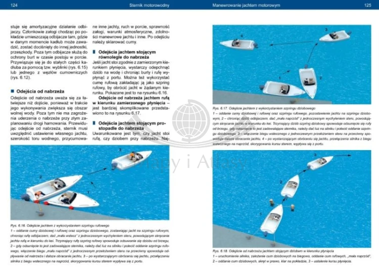 Sternik motorowodny. Podręcznik wydawnictwa Almapress. Przykładowe strony 1