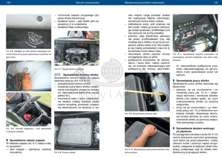 Sternik motorowodny. Podręcznik wydawnictwa Almapress. Przykładowe strony 2