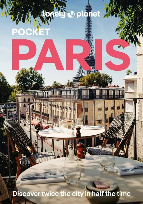 Paryż / Paris. Przewodnik Pocket z mapą wydawnictwa Lonely Planet. Okładka