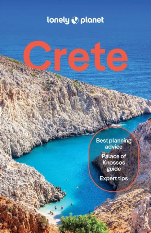 Kreta / Crete. Przewodnik wydawnictwa Lonely Planet. Okładka
