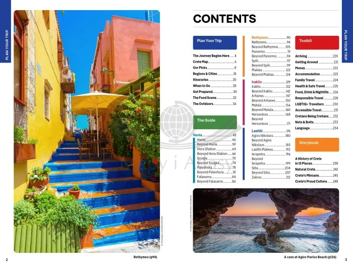 Kreta / Crete. Przewodnik wydawnictwa Lonely Planet. Spis treści