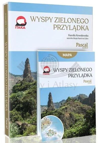 Wyspy Zielonego Przylądka. Przewodnik. Złota Seria wydawnictwa Pascal. Okładka