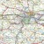 Polska 1:650 000. Mapa samochodowo-turystyczna wydawnictwa Compass. Fragment 1