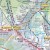 Tatry Polskie i Słowackie. Mapa ścienna turystyczna - tapeta XXL. Fragment 1