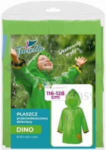 Płaszcz przeciwdeszczowy dziecięcy Jungle - Dinozaur