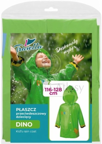 Płaszcz przeciwdeszczowy dziecięcy Jungle - Dinozaur